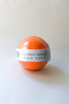 Coconut Orange Infused Bath Bomb